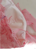 Elegant A line Straps Pink Lace Prom Dresses Sexy Evening Dress With Bows HZ1024