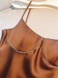 Simple A Line Straps Brown Short Homecoming Dresses 18th Birthday Outfit HZ1024
