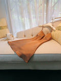 Simple A Line Straps Brown Short Homecoming Dresses 18th Birthday Outfit HZ1024