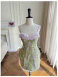 Cute Sheath Spaghetti Straps Lace Homecoming Dresses Birthday Outfits HZ1024