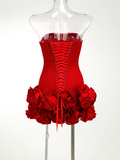 Cute Sheath Strapless Burgundy Black Girl Homecoming Dresses Short Hoco Dress HZ1024