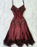 Gorgeous A Line Spaghetti Straps Black Tulle Tea Length Prom Dresses Evening Dress HZ1024