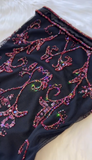Gorgeous Sheath Strapless With Beads Long Tulle Prom Dresses Evening Dress HZ1024