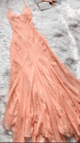 Gorgeous A line Halter Prom Gown With Beads Long Chiffon Prom Dresses Evening Dress HZ1024