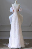 Elegant Off The Shoulder Light Pink Beaded Luxury Evening Dress Prom Dresses HZ1024