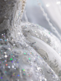 Timeless Ball Gown Tulle Sequin With Veil Long Wedding Dresses HZ1024