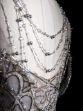 Dreamy Mermaid Off The Shoulder Sequin Beaded Long Wedding Dresses HZ1024