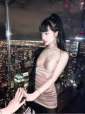 Simple Sheath Straps Pink Short Birthday Outfits Homecoming Dress HZ1024