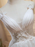 Simple A line Short Birthday Dress White Lace Homecoming Dresses HZ1024