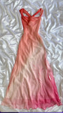 Gradient A Line Chiffon Long Prom Dresses Formal Dress HZ1024