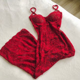 Sexy Red Mermaid Spaghetti Straps Lace Beads Long Prom Dresses Formal Dress HZ1024