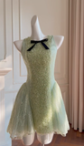 Chic A Line Tulle Lace Short Homecoming Dress 19th Birthday Outfits HZ1024