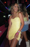 Shiny A Line Spaghetti Straps Pastel Yellow Sequin Short Homecoming Dress 18th Birthday Outfits HZ1024