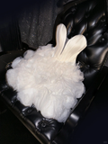 Cute Ball Gown Sweetheart Satin Tulle Short Homecoming Dress 17th Birthday Outfits HZ1024