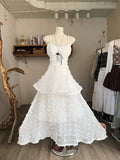 Elegant A Line Spaghetti Straps Two Layer Satin Long Prom Dress,Formal Dress HZ1024