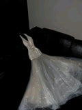 Glitter A Line Halter Tulle Sequin Long Prom Dress,Wedding Dress,Evening Dress HZ1024