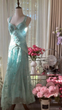 Gorgeous Mermaid Sweetheart Chiffon Sequin Beaded Long Prom Dress, Evening Dress HZ1024
