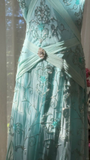 Gorgeous Mermaid Sweetheart Chiffon Sequin Beaded Long Prom Dress, Evening Dress HZ1024