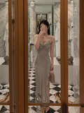 Simple Sheath Straps Chiffon Homecoming Dress 21st Birthday Outfit HZ1024
