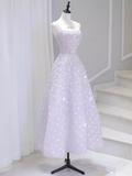 Sexy A Line Sleeveless Pink Floral Long Prom Dress HZ1024